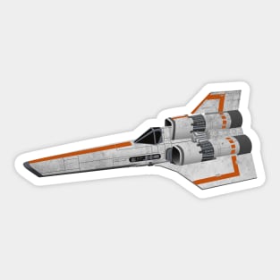 Battlestar Galactica TOS Viper I Sticker